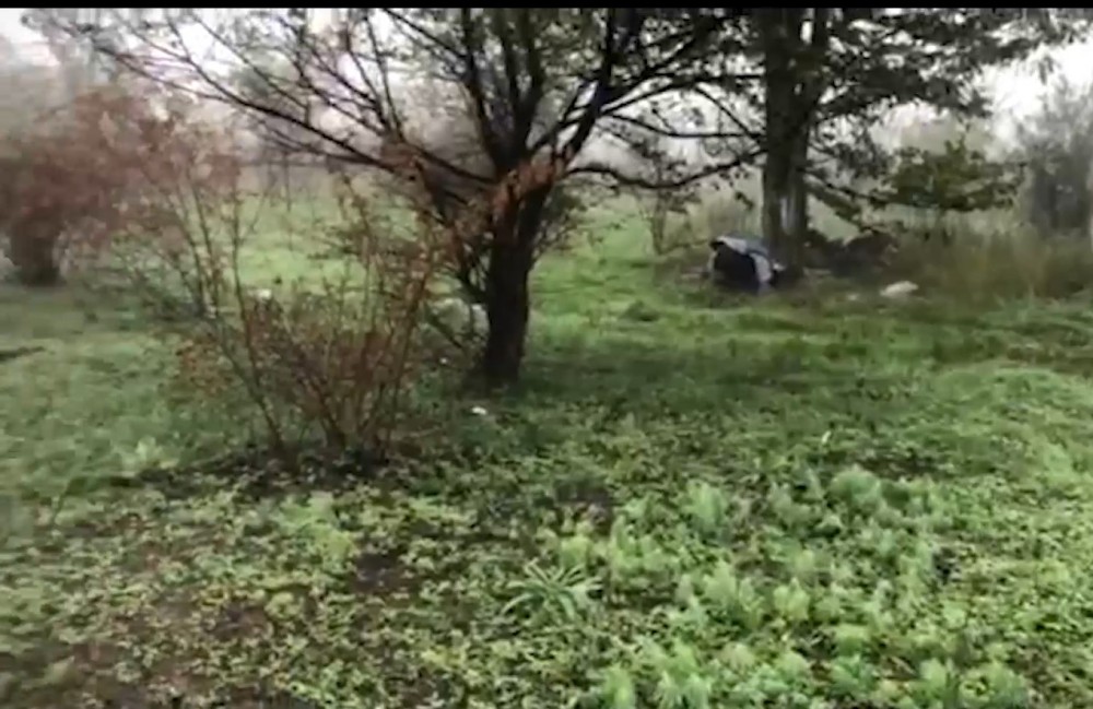 Imagini de la locul unde a fost găsit spânzurat bărbatul de 34 de ani